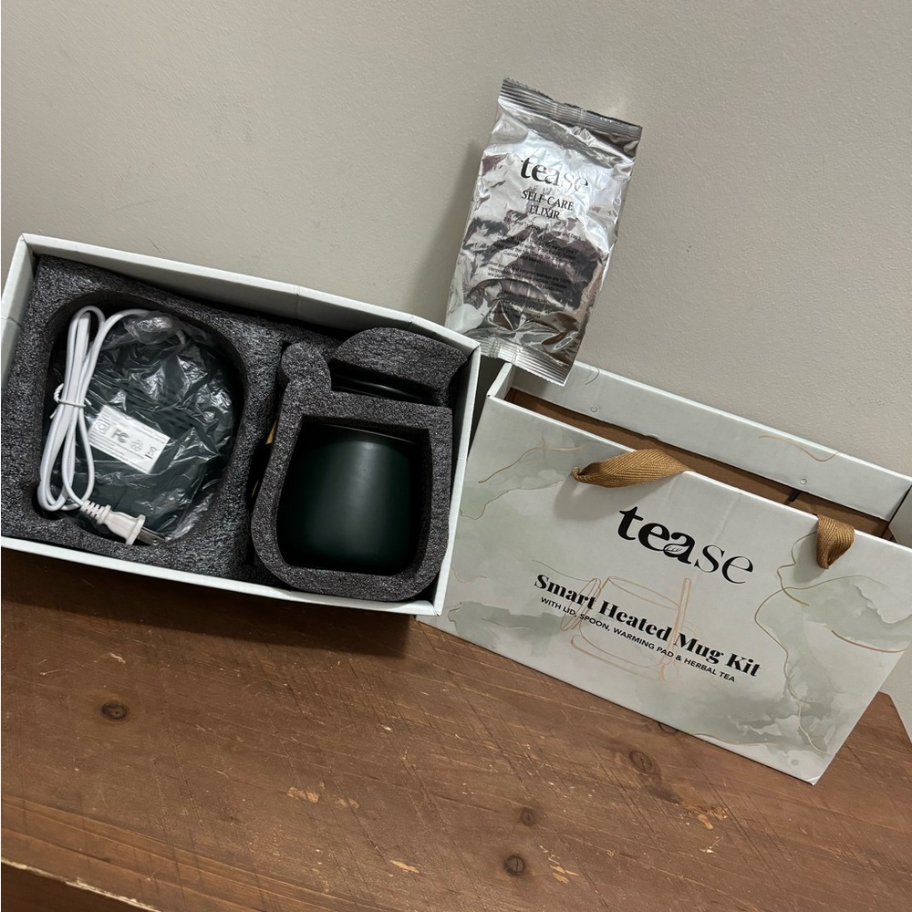 Tease Smart Heated Mug Kit - Green